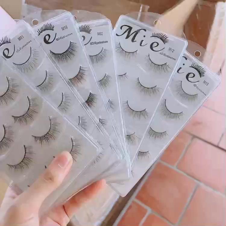 Mi Giả Mie 5 Cặp Các Mã Cực Tự Nhiên Dùng Cho Cô Dâu
