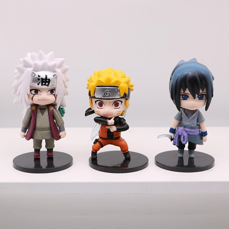 Mô hình Naruto Combo nhân vật Naruto Sasuke Sakura Gaara Itachi Kakashi Hinata Jiraira ... Figure Anime Naruto