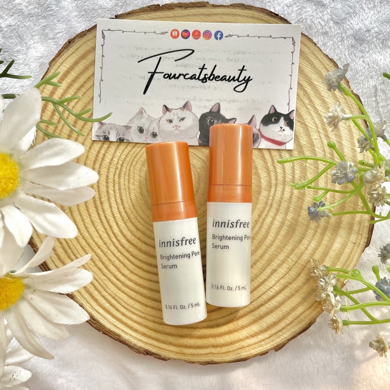 Tinh Chất Dưỡng Ẩm, Làm Sáng, Chăm Sóc Lỗ Chân Lông Innisfree Brightening Pore Serum