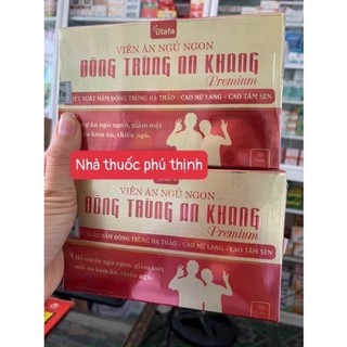 ✅[Chính Hãng] viên ăn ngủ ngon đông trùng an khang
