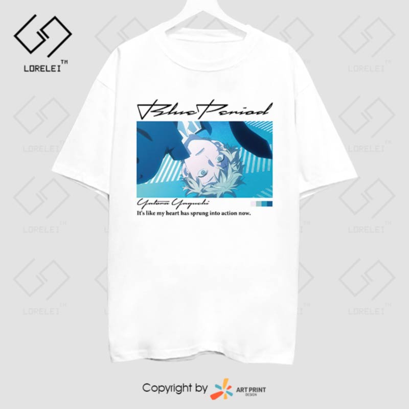 Áo thun Blue Period Yatora Yaguchi ngắn tay