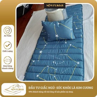 Combo nệm văn phòng fukoji cao cấp tiện lời nhỏ gọn gồm 5 món