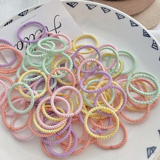 Dây thun cột tóc trơn, phôi cột tóc làm đồ handmade,1met