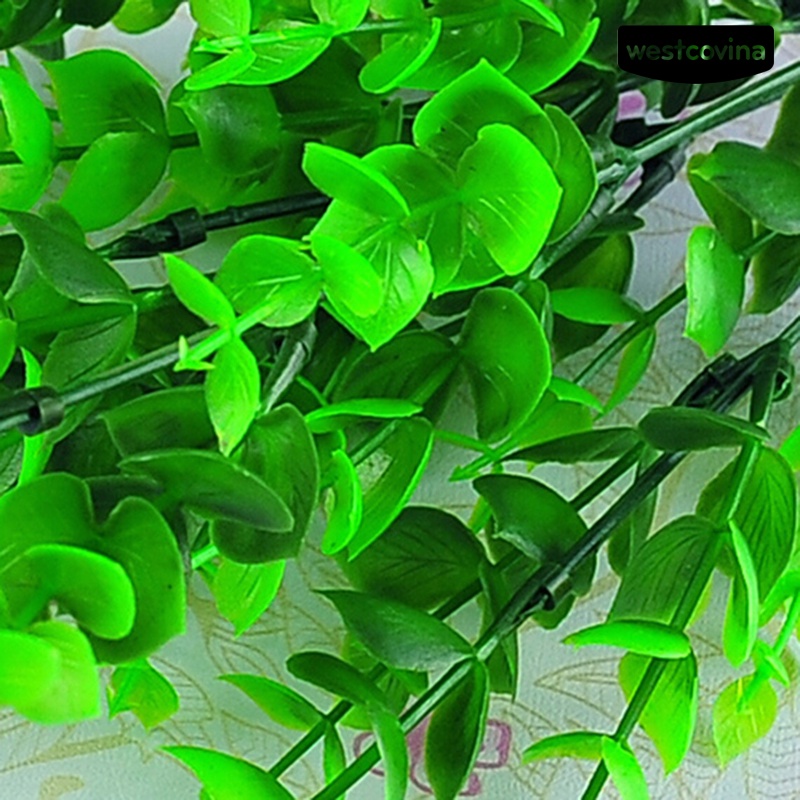 [WEST]⚘1 Chùm Lá Bạch Đàn Nhân Tạo 7 Cành Dùng Trang Trí Nhà Cửa