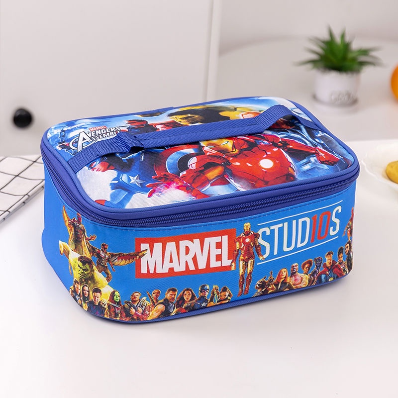 Túi Đựng Hộp Cơm Trưa Lót Giấy Nhôm Dày Dặn Cách Nhiệt Chống Thấm Nước Tiện Dụng Cho Học Sinh Tiểu Học