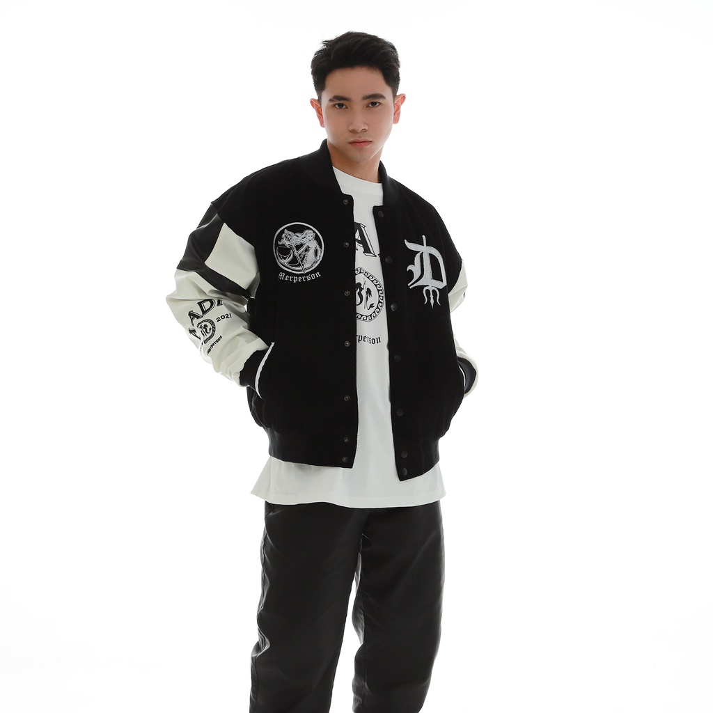 ÁO KHOÁC MERMAID BOMBER VARSITY JACKET -  AADI.STUDIO