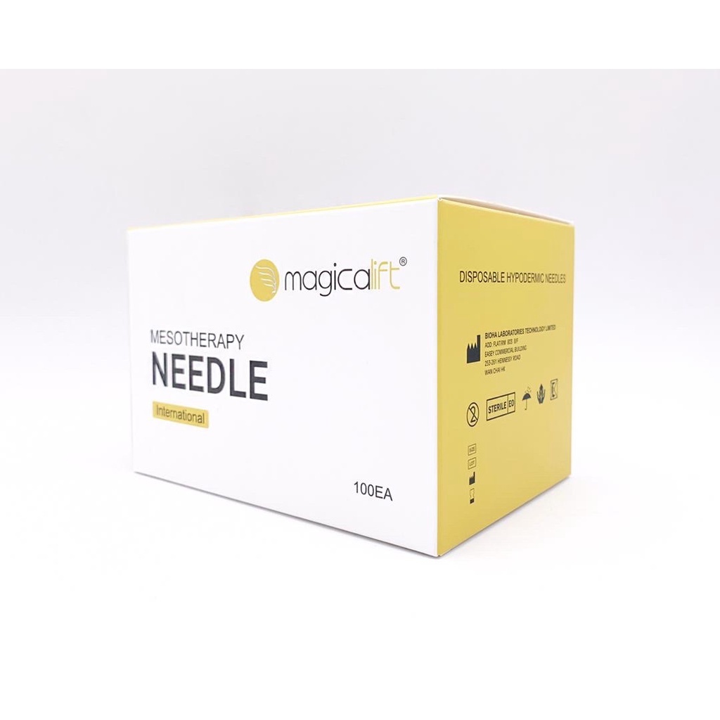 Đầu kim 32G 34G 4mm 13mm Magicalift tiêm cá hồi dưỡng chất prp - Wholesale High Quality Disposable 34G 4mm Sharp Needle