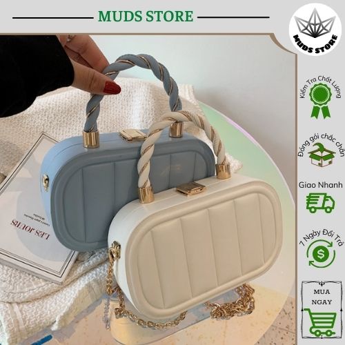 Túi Xách Nữ Cầm Tay Sang Chảnh , Giỏ Clutch Cốp Đi Chơi Dự Tiệc Cưới Da Quai Xoắn Thời Trang Đẹp