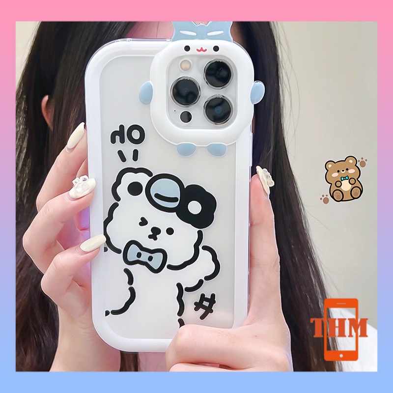 Ốp lưng iphone hình quái vật nhỏ Gấu hoạt hình Cho Iphone 6 / 6S / 6splus / se / 7 / 7plus / 8 / 8plus / X / xs / xsmax / 11 / 12 / 13 / 14 / plus / pro / pro max-6007