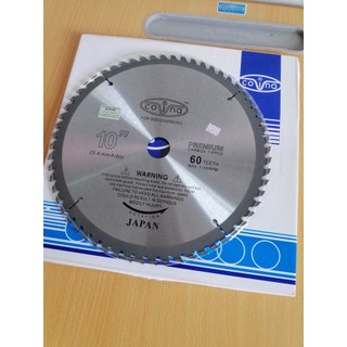 Lưỡi cưa gỗ 255mm covina 40 răng - 60 răng