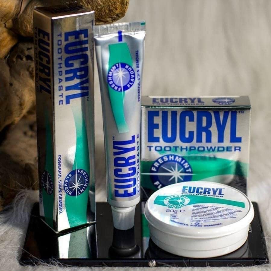 Combo Kem Đánh Răng Và Bột Trắng Răng ANH EUCRYL