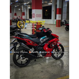 TEM LỬA XE WINNER X V3 MÀU ĐỎ