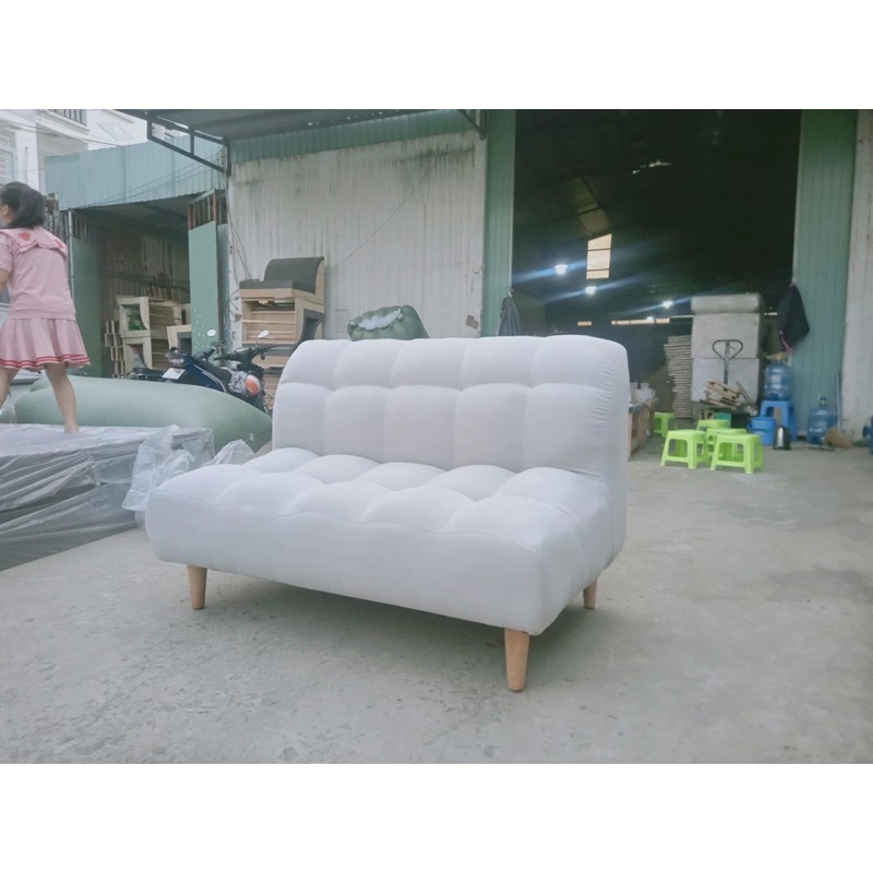 Ghế Sofa Tamy Dài 1m2 - Sofa Ú Béo Phong Cách Hàn Quốc Vải Nỉ