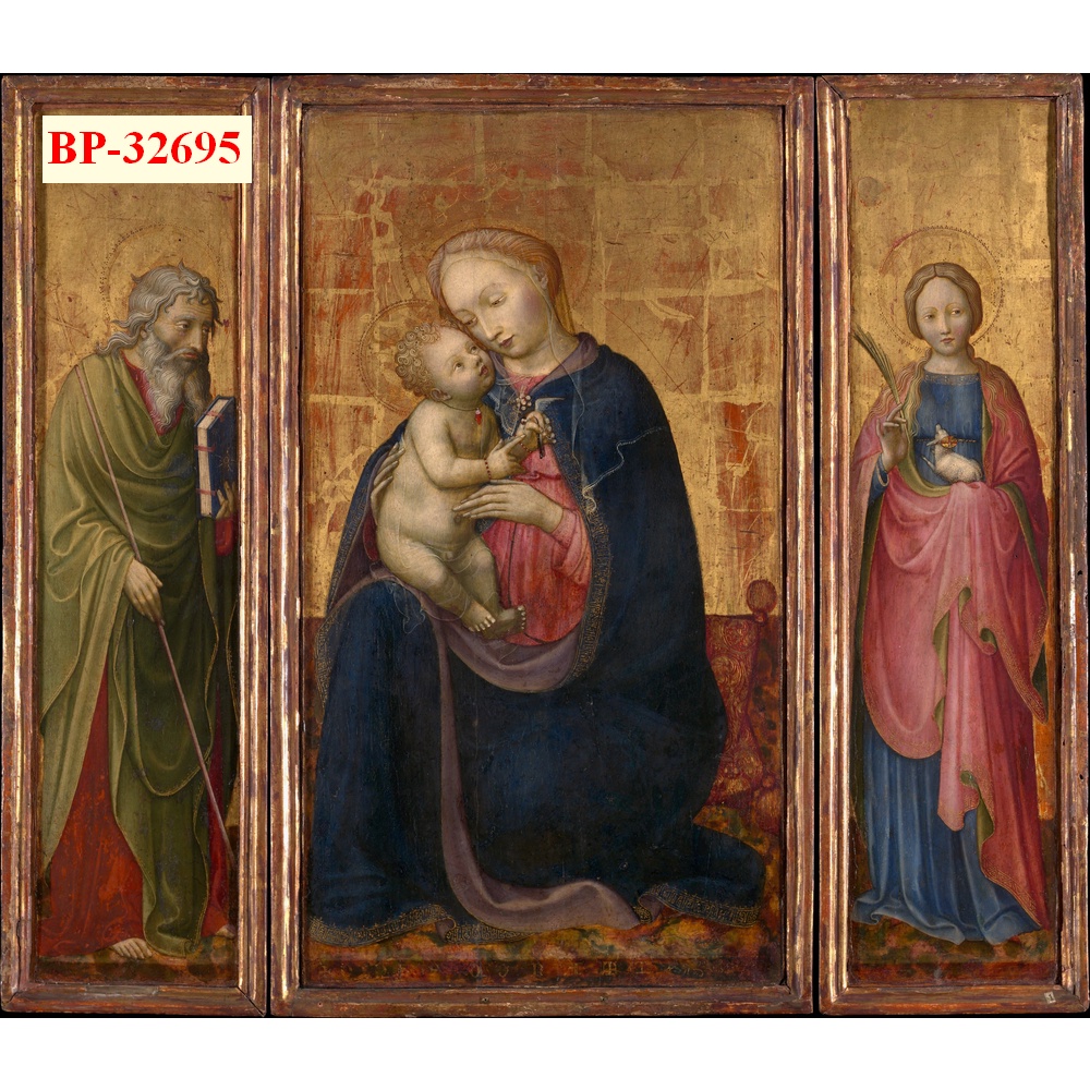 Tranh Chúa Giêsu Và Mẹ Maria Khổ Lớn