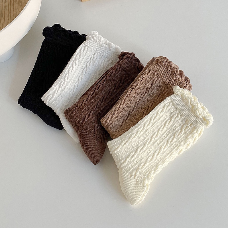 Vớ Lolita Nhiều Màu Đơn Giản Dễ Thương Cho Nữ