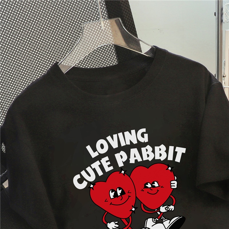 NRVP Áo Thun 100% Cotton Tay Ngắn Dáng Rộng