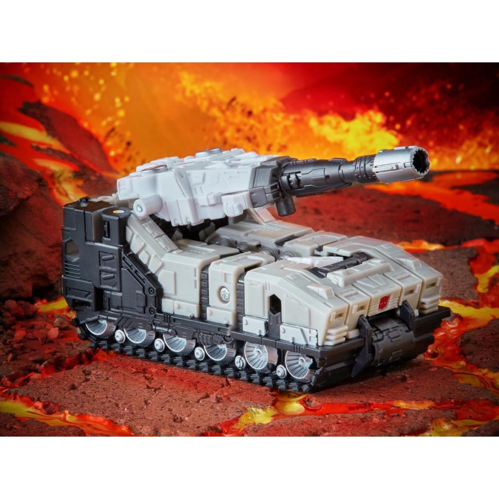 Hàng có sẵn: NoBox Mô hình nhân vật Transformers War for Cybertron: Kingdom Deluxe Slammer