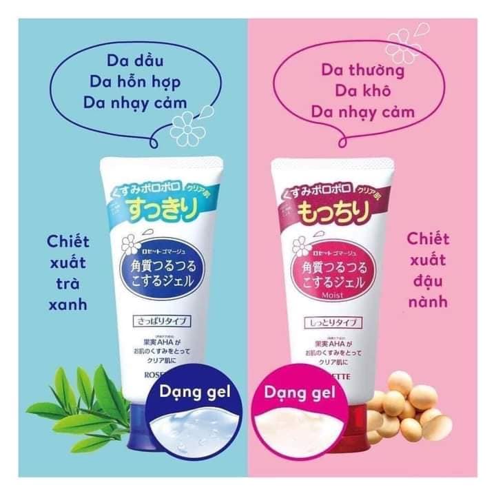 Tẩy Tế Bào Chết Rosette Gommage Nhật Bản 120g
