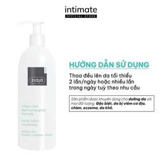 Nhũ tương toàn thân 1% urê ziaja med atopic skin dermatological formula - ảnh sản phẩm 4