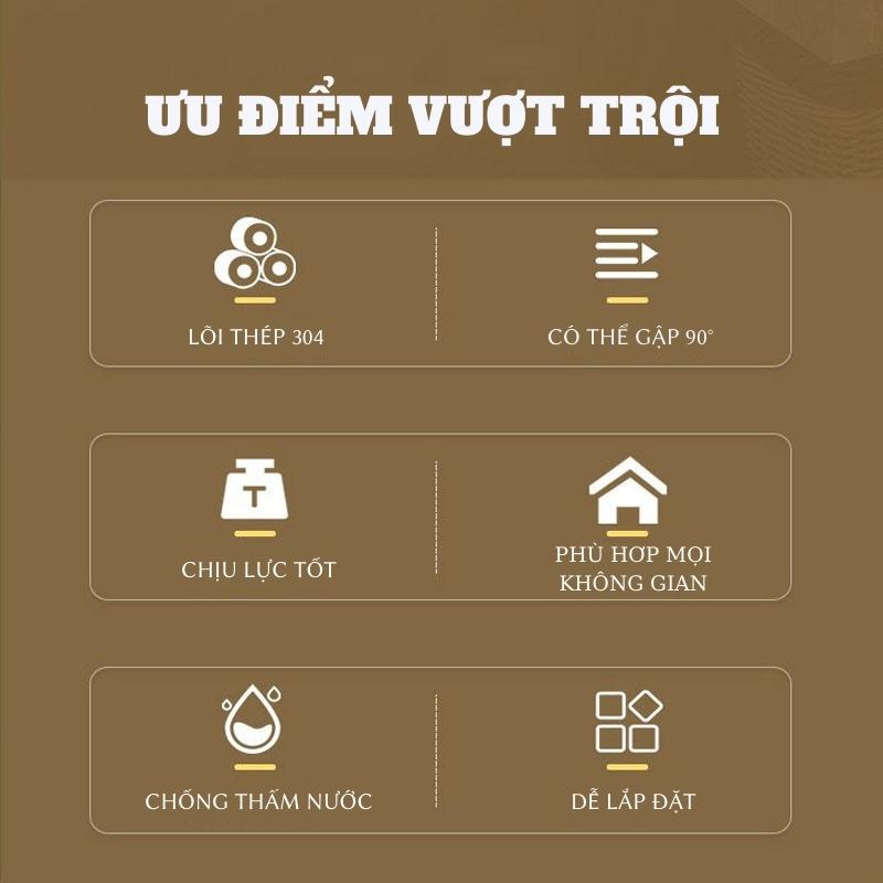 Kệ Nhà Tắm Giá Treo Đồ Nhà Tắm Nhà Bếp Không Gỉ Đa Năng Gắn Tường SUN.Z