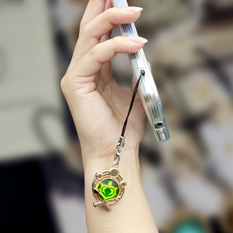 Móc Chìa Khóa Bằng Acrylic Phát Quang In Họa Tiết Hoạt Hình Dễ Thương