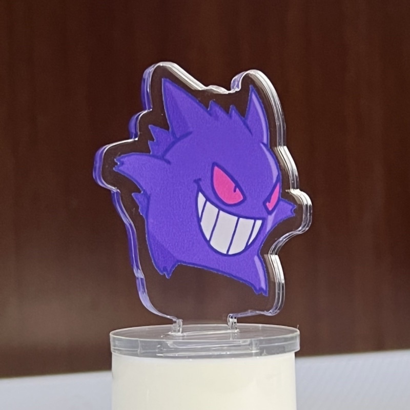 Mô Hình Standee Pokemon Gengar Mica 2 mặt