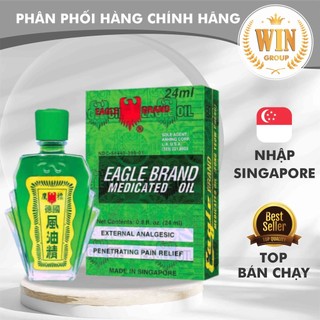 Dầu xanh con ó nhập khẩu Singapore thương hiệu Eagle Brand