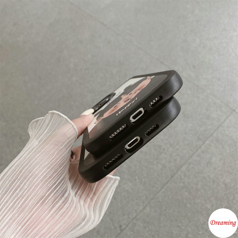 Ốp Điện Thoại Mềm Họa Tiết Hình Cô Gái Và Chàng Trai Cho iphone 15 14 13 12 11 pro x xr xs max se 2020 6 6s 7 8 plus
