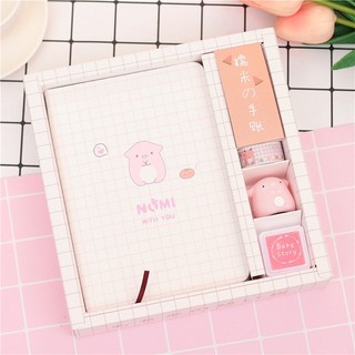 Set quà tặng 1/6 thiếu nhi sổ tay cute