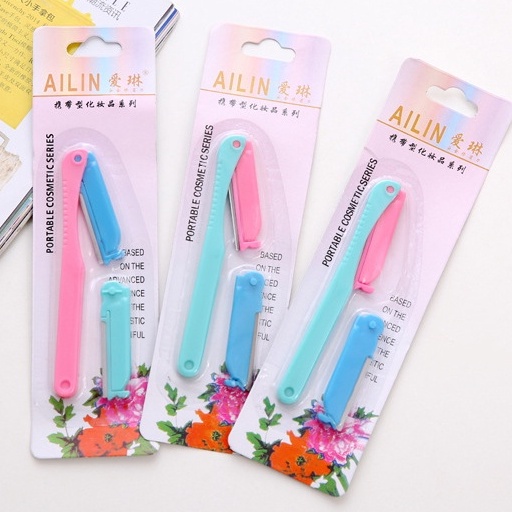 Dao Cạo Lông Mày Cạo Râu Cạo Lông Mặt Lông Nách Đa Năng 2 Lưỡi MILLANA SHOP A315