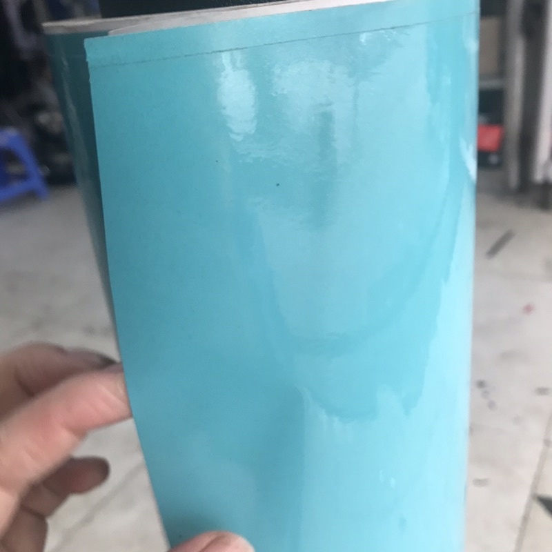 Giấy decal dán xe máy,ô tô ,giấy 3lớp màu xanh ngọc dán đổi màu chống xước trang trí xe