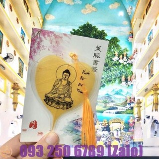 Lá bồ đề phật như lai , quan âm bồ tát ốp điện thoại, lá bồ đề thật, mang lại may mắn bình an