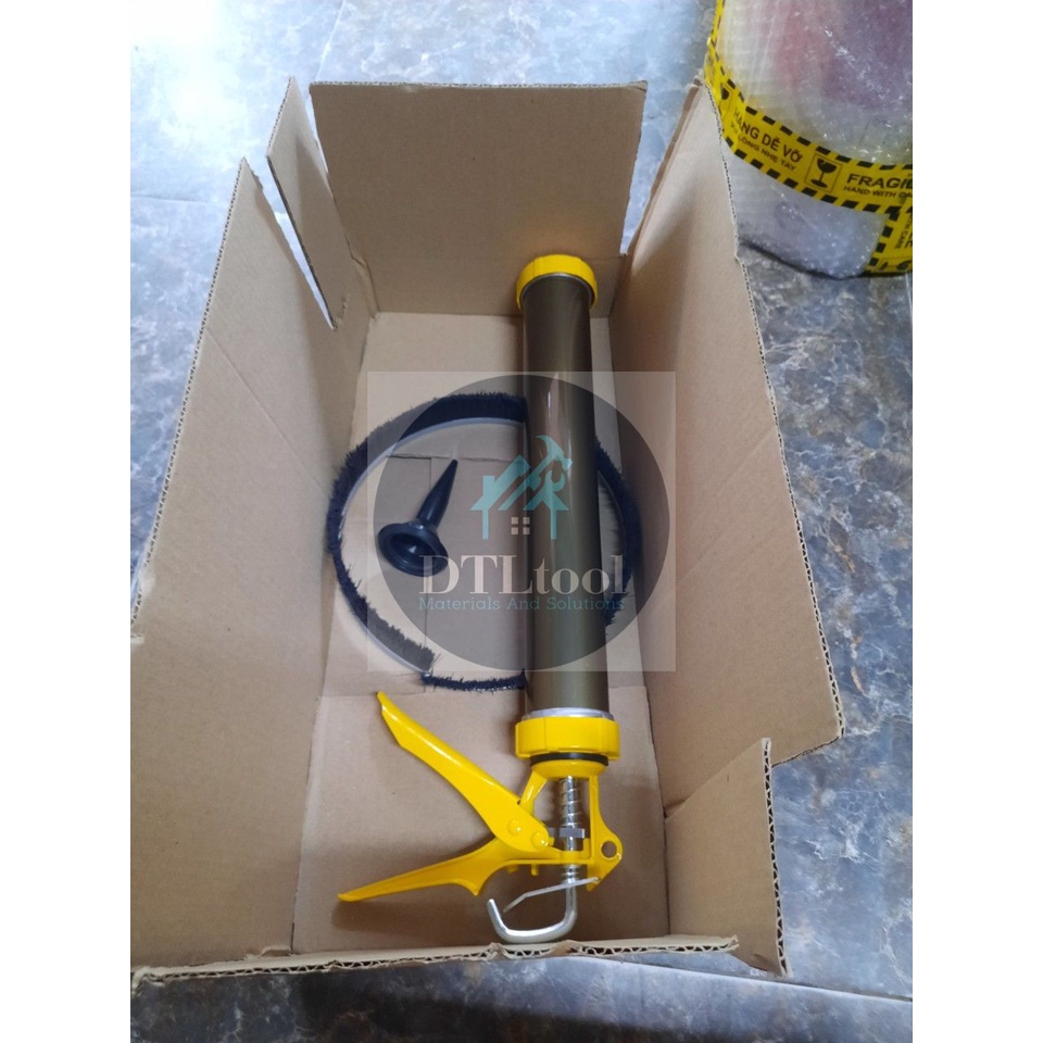 Súng bơm keo Sikaflex. Dụng cụ bơm keo Flex 600ml