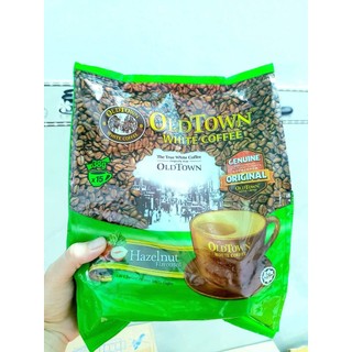 Date 2024 Cà phê trắng oldtown white coffee Malaysia hazelnut