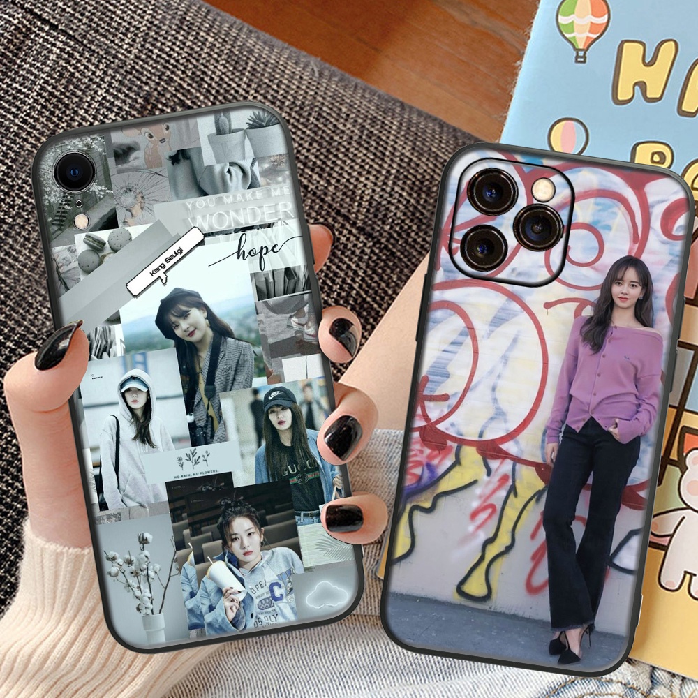 Ốp Điện Thoại Dẻo Họa Tiết Kim So Hyun Độc Đáo Thời Trang Cho iPhone 5 5s SE 6 6s 7 8 Plus X XS XR Tg2