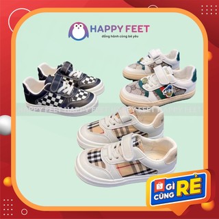 Giày cho bé bata thể thao đế kếp thời trang cho bé trai bé gái 3- 10 tuổi- Happy Feet No1775