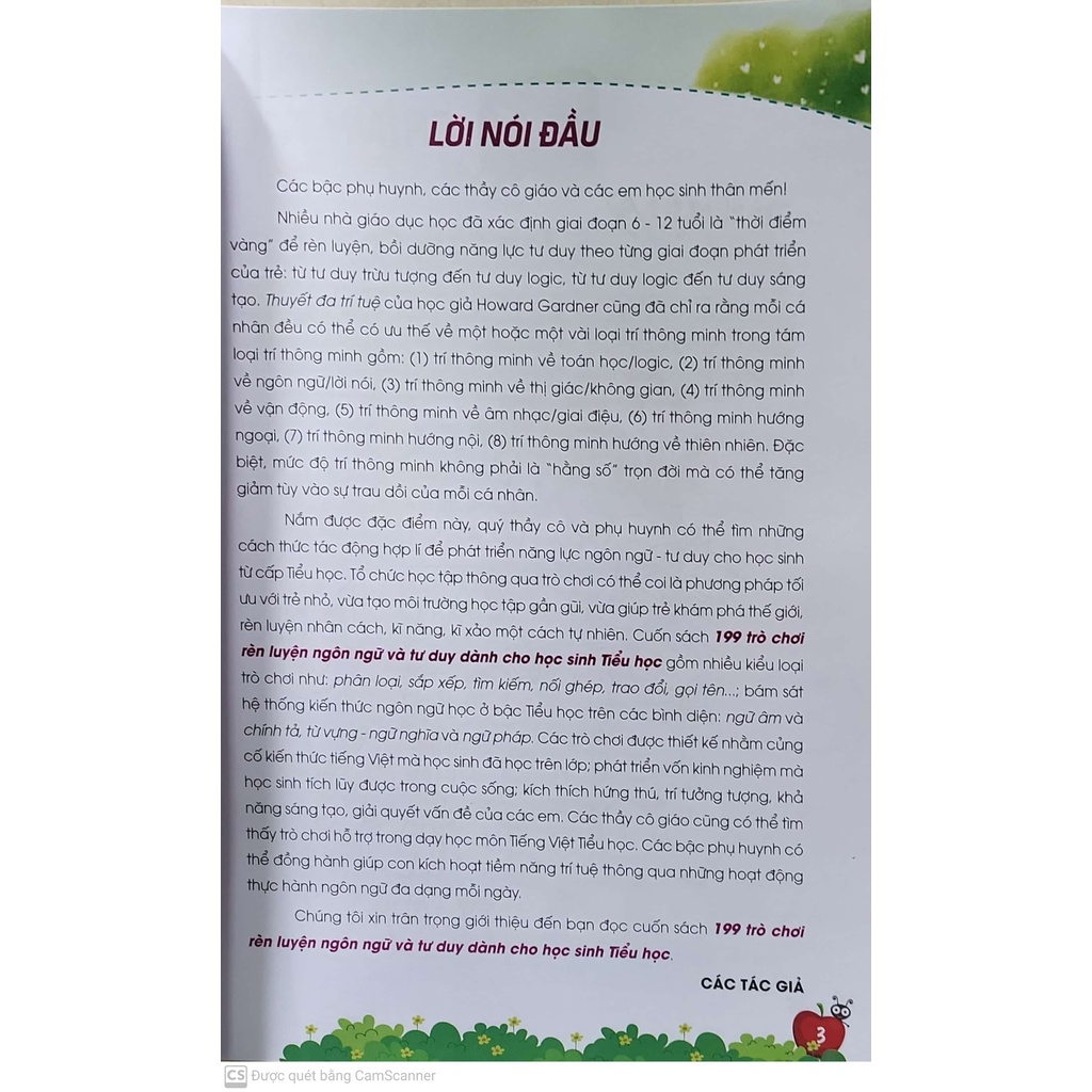 Sách - 199 trò chơi rèn luyện ngôn ngữ và tư duy dành cho học sinh tiểu học.