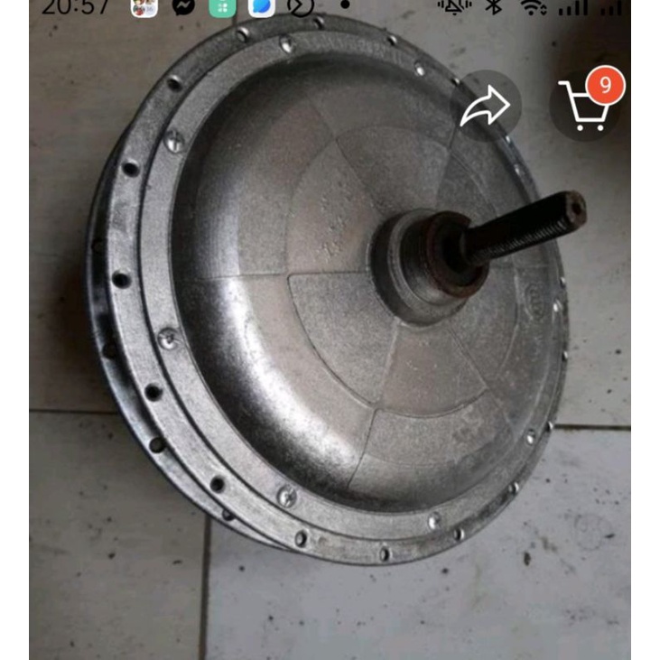 Thanh lý động cơ xe điện BLDC vành cắm nan hoa 36 lỗ dành cho xe điện