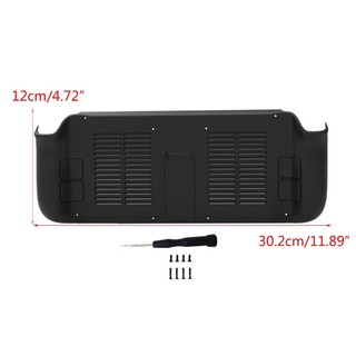 WU for Steam Deck Cooling Rear with Support Kickstand Case Game Console Accessories