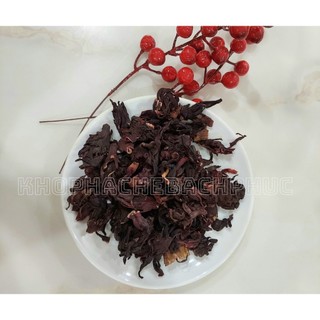 Trà hoa hibiscus - trà hoa astiso đỏ 50g - kho pha chế bách phúc