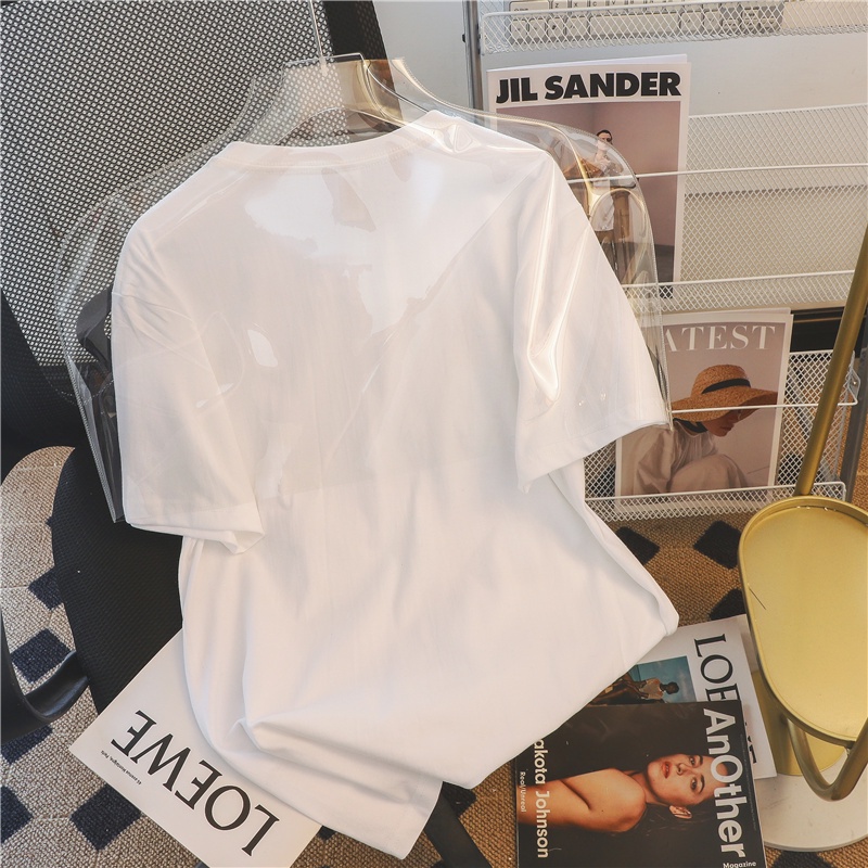 Áo thun NRVP 100% cotton tay ngắn dáng rộng