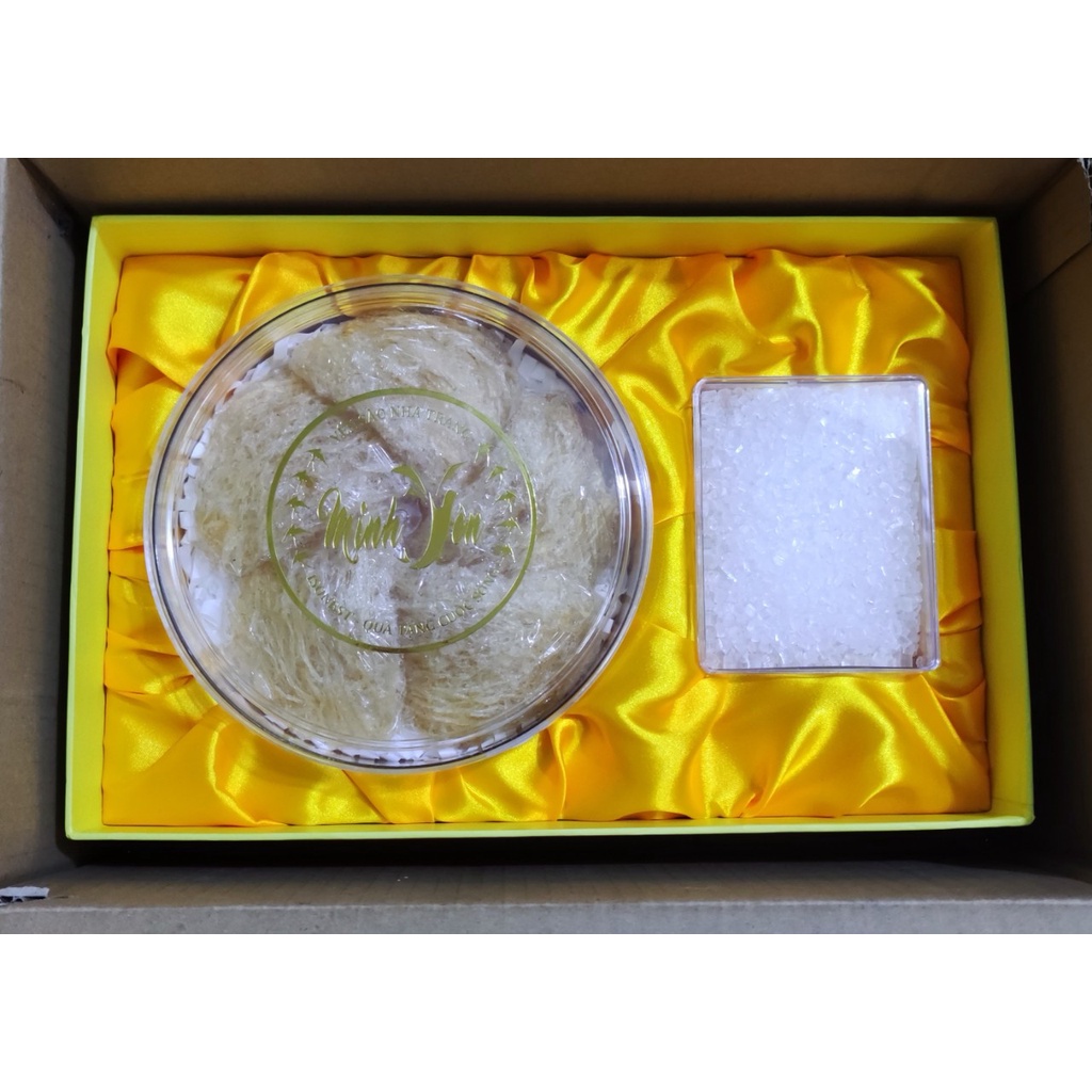 Yến Sào Sạch Lông Kèm Bộ Hộp Quà - 50g