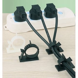 Gói 10 móc dán cố định dây điện