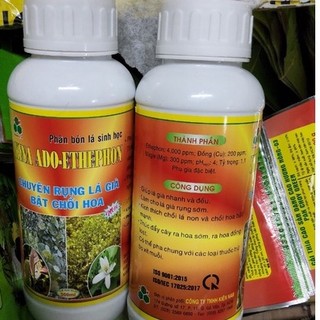 Chế phẩm làm rụng lá cây mai tết ado ethephon 500ml
