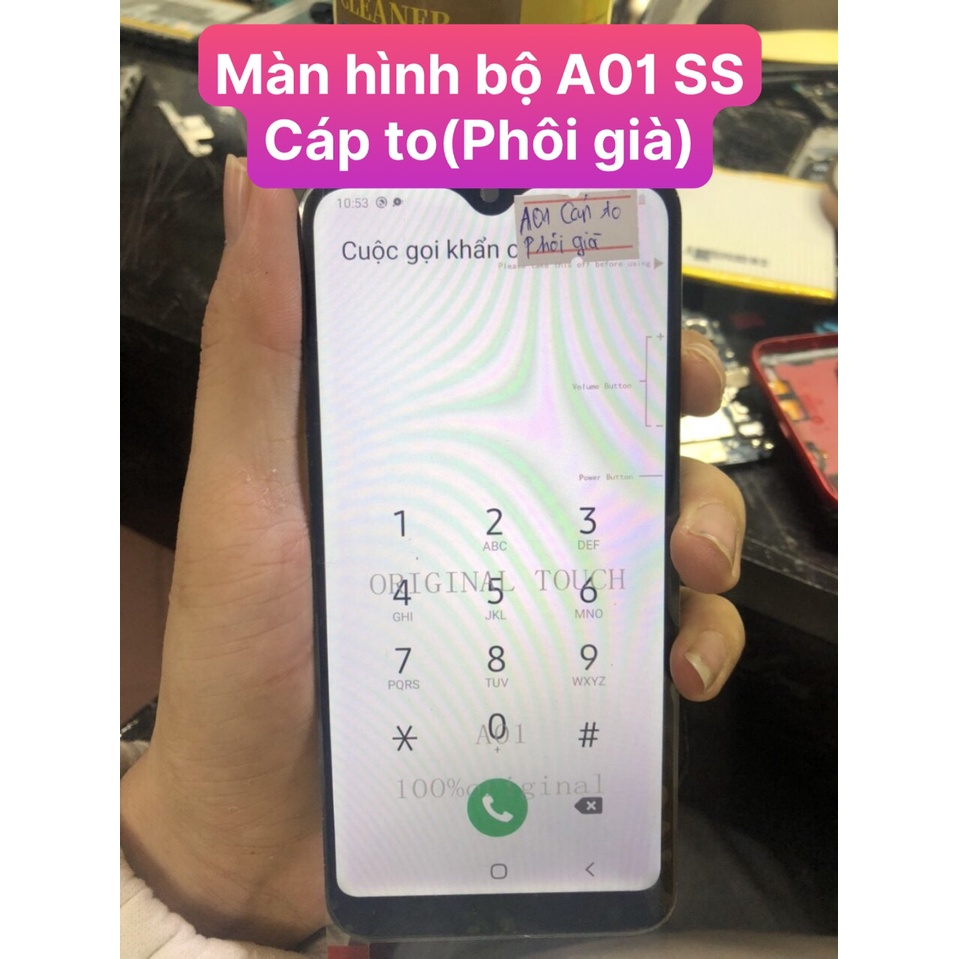 Màn hình bộ A01 Samsung Cáp to