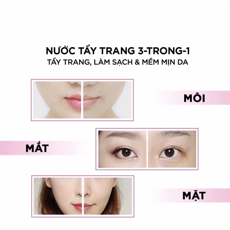 Nước tẩy trang Loreal 400ml