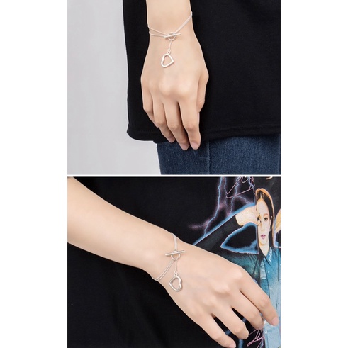 Vòng tay BLACKPINK  SILVER BRACELET