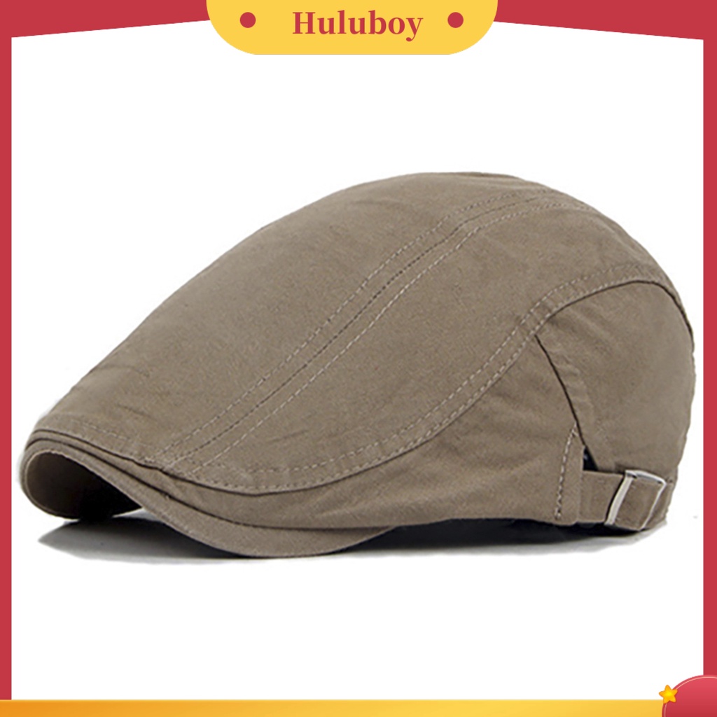 Mũ Beret Vải Cotton Màu Sắc Cổ Điển Thời Trang Cho Nam