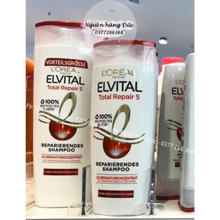 Dầu gội xả Loreal Đức 5in1 phục hồi hư tổn toàn diện