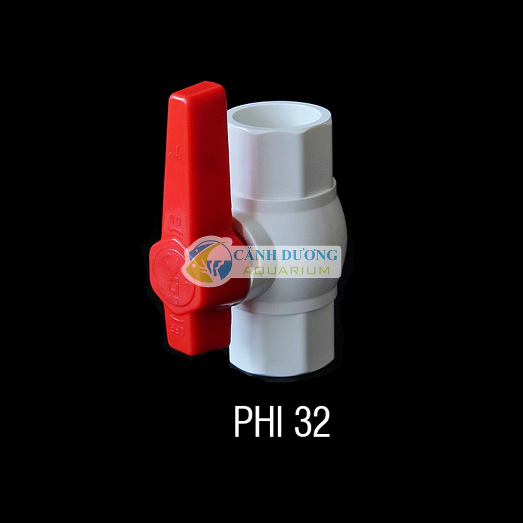 Van khóa ống U-PVC Phi 32-25-20 chuyên dùng cho hồ cá